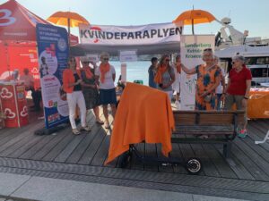 Kvindeparaplyens stand på Kulturnatten 2024