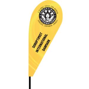 Beachflag til udlån